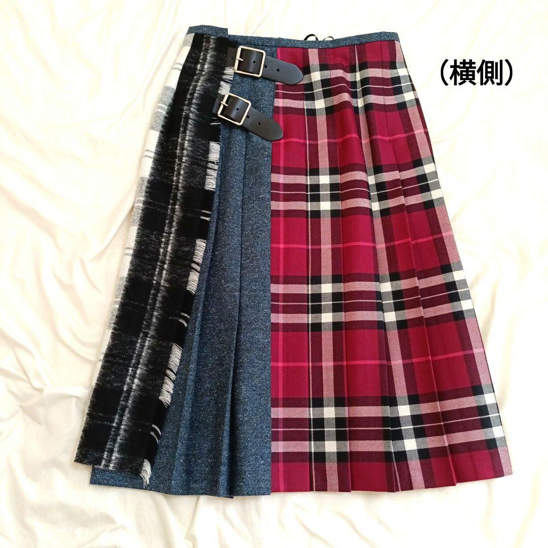 【未使用】O'NEILL OF DUBLIN ラップスカート　バッグプリーツ膝下