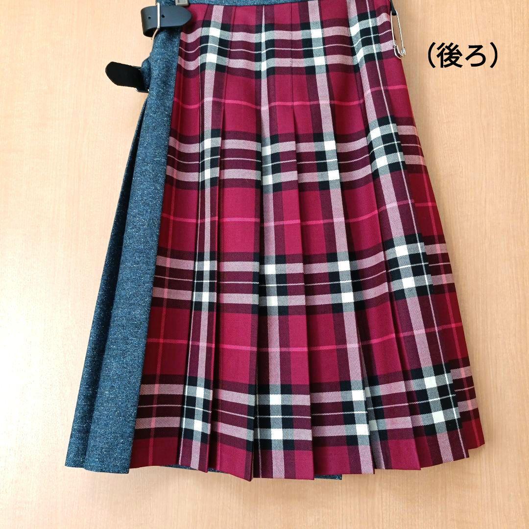 【未使用】O'NEILL OF DUBLIN ラップスカート　バッグプリーツ膝下