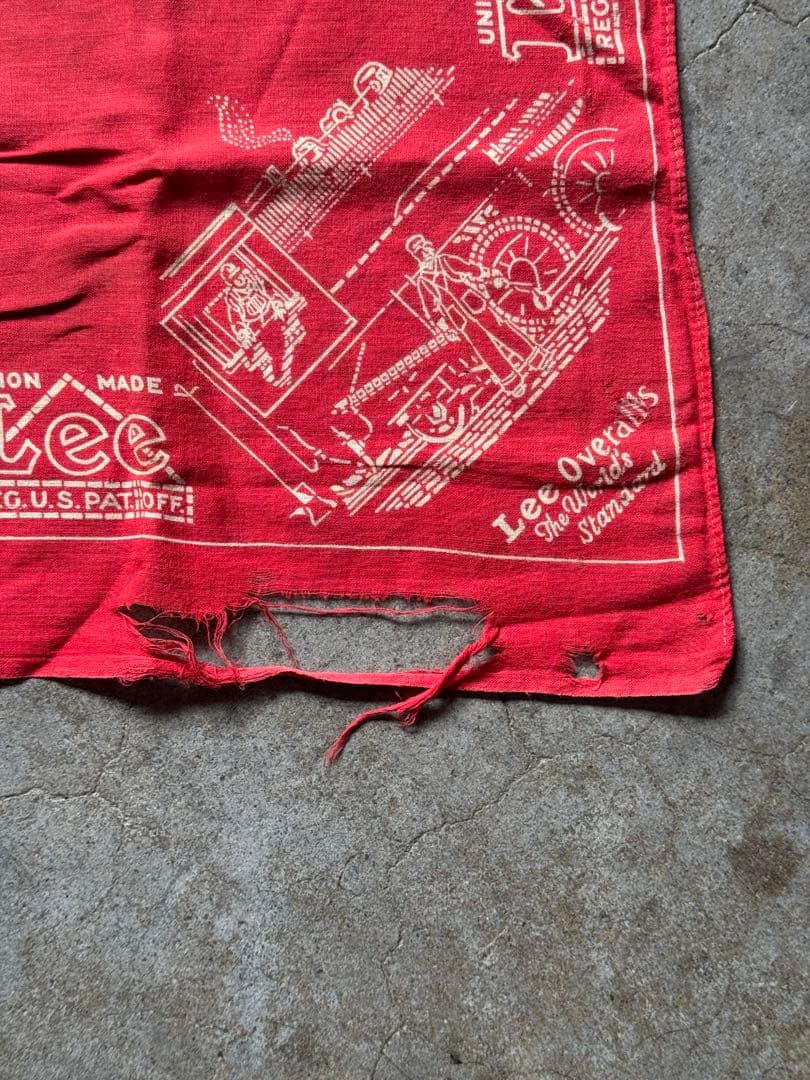 1930's～Lee ADVERTISING BANDANA バンダナ