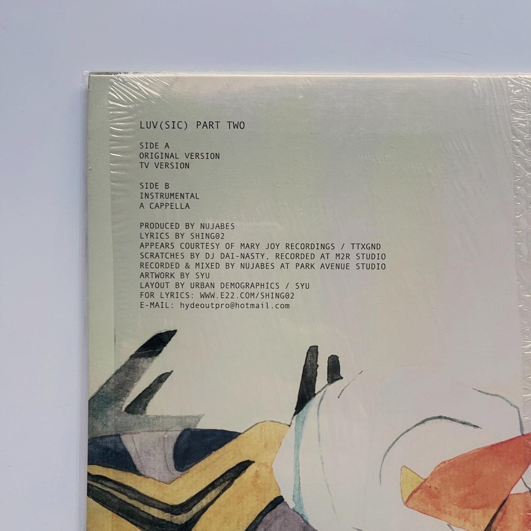 盤質良好 レコード Nujabes Shing02 ヌジャベス Luv(sic)