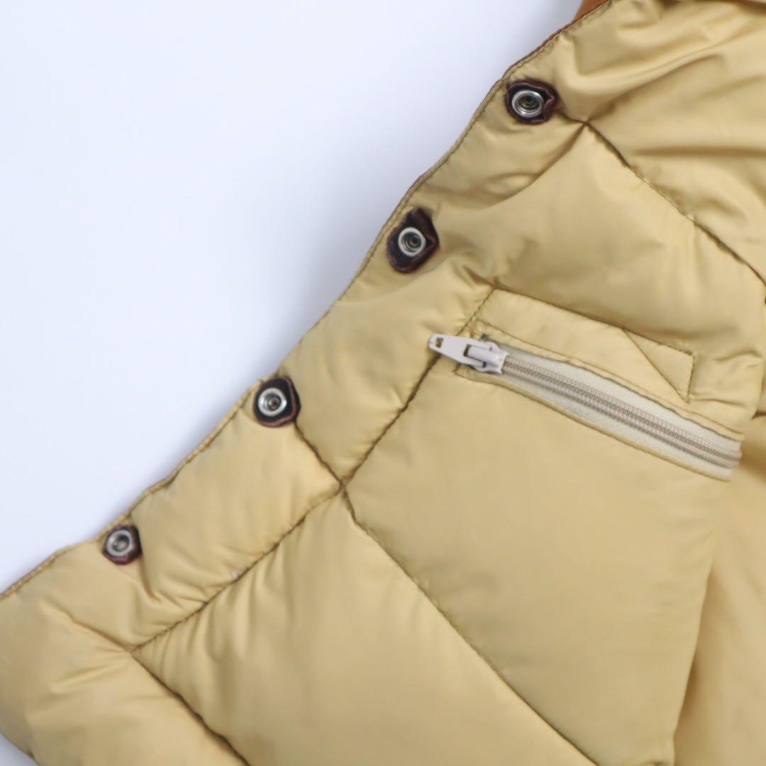 70s Rocky Mountain ダウンベスト レザー リアルファー