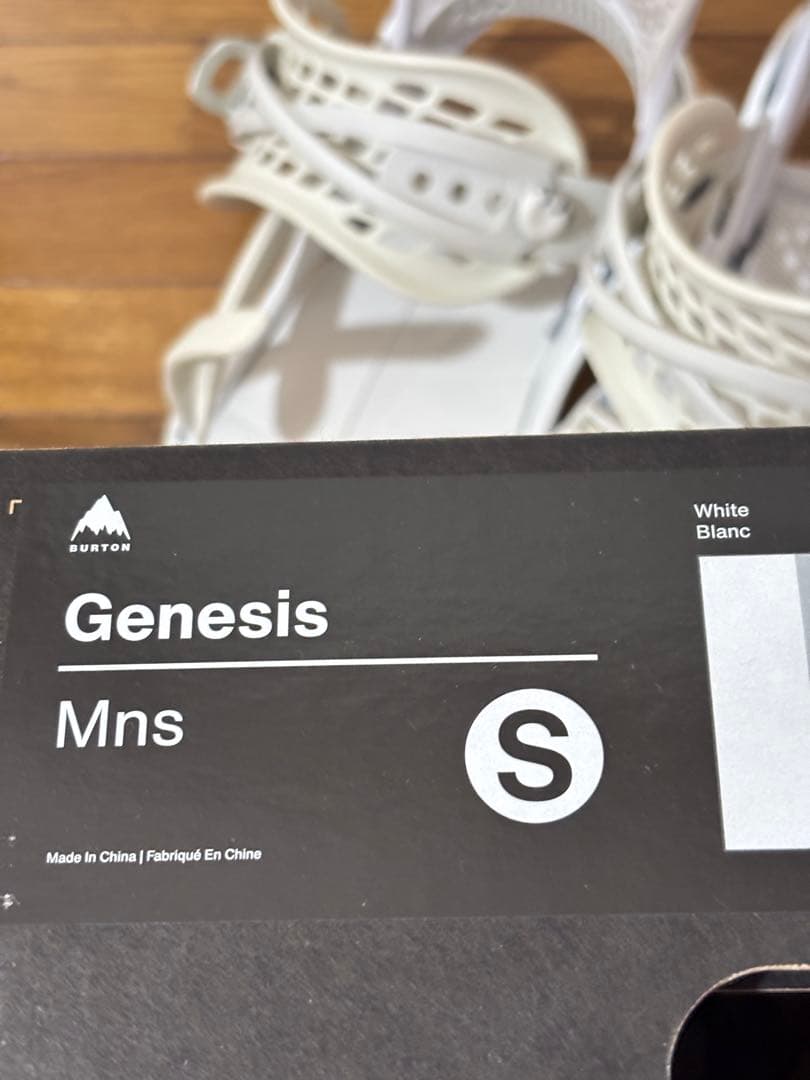 【美品】BURTON GENESIS White ジェネシス Re:Flex