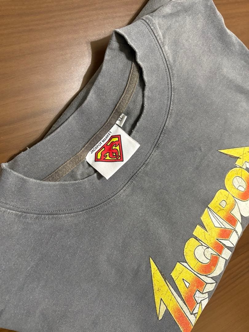 JACKPOT.MARKET ヴィンテージグラフィックT グレー3 XL 極美品