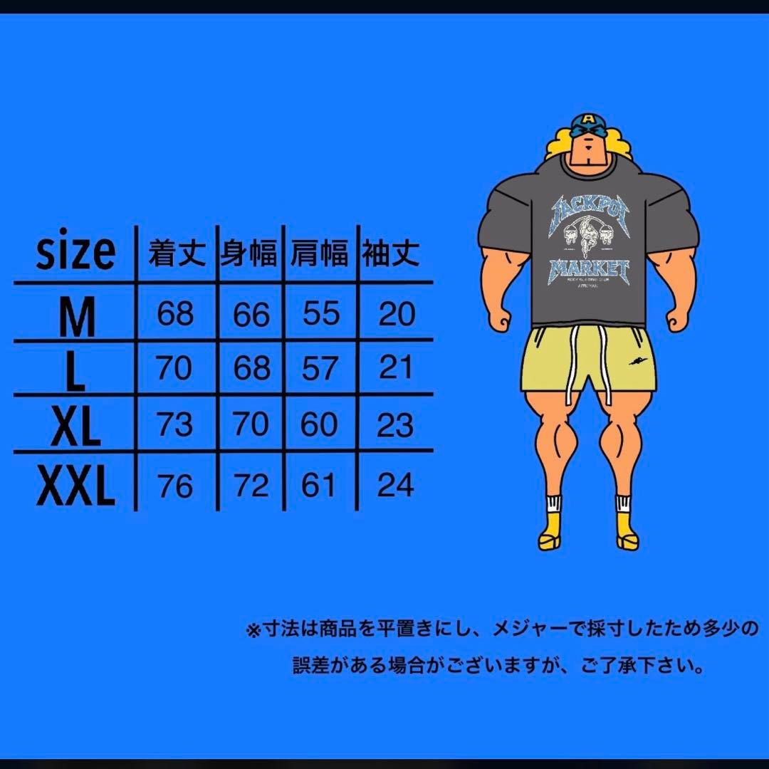 JACKPOT.MARKET ヴィンテージグラフィックT グレー3 XL 極美品