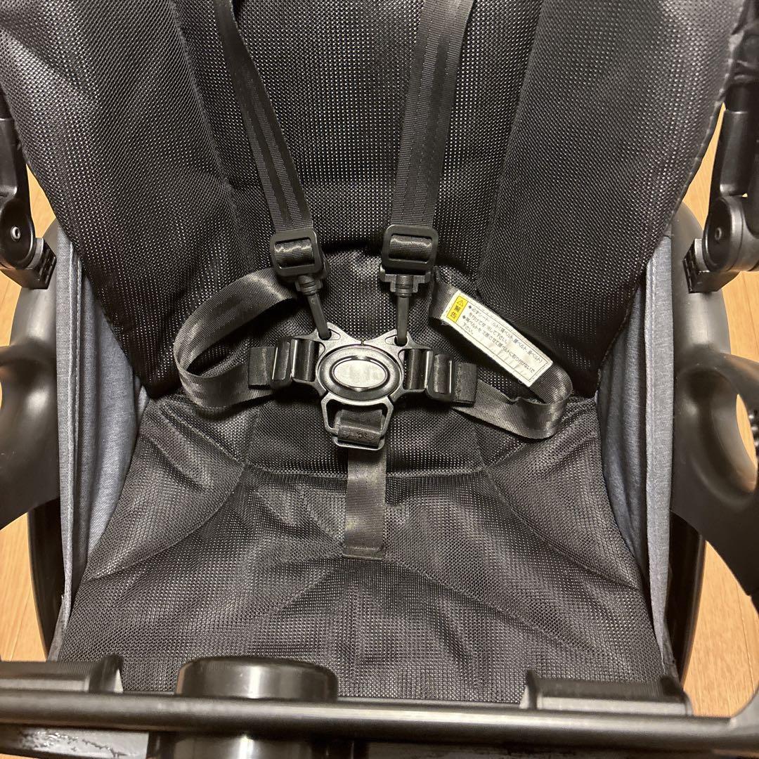 【動作確認済】カトージ 二人でゴーDX デニム 二人乗りベビーカー