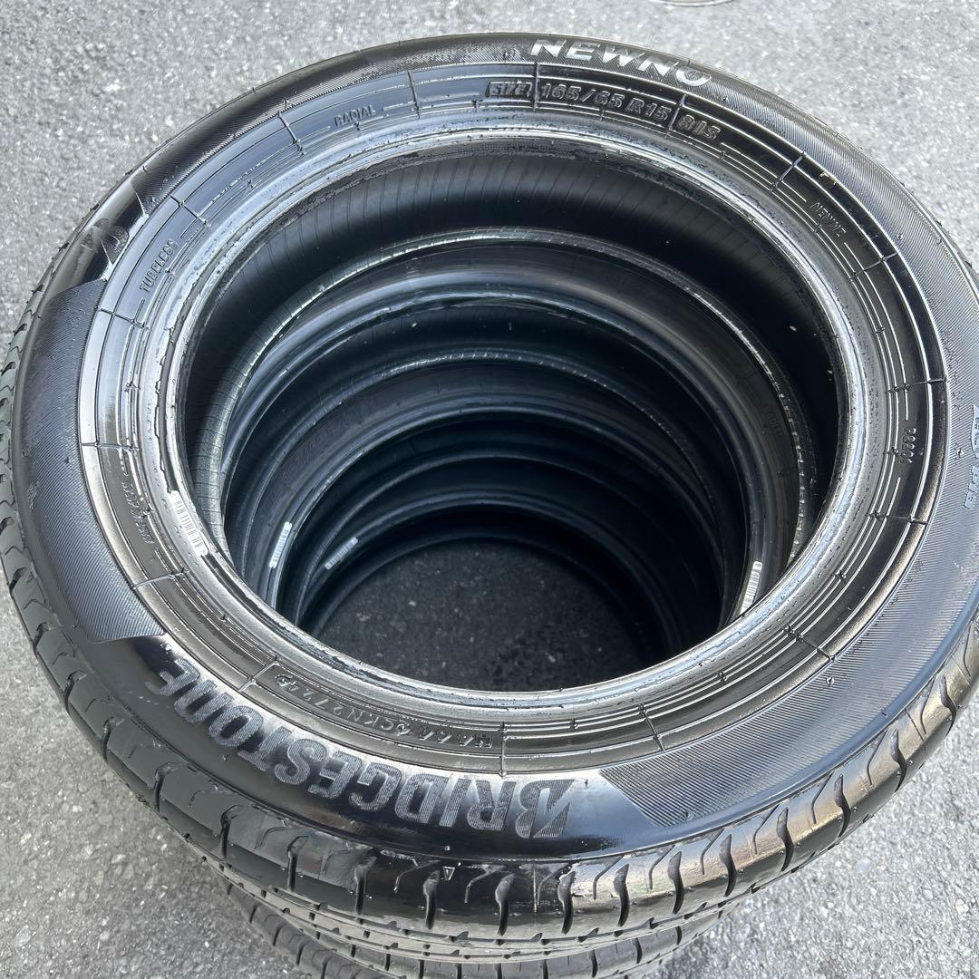 ブリヂストン　ニューノ　165/65 R15 タイヤ　24年式　走行3千キロ