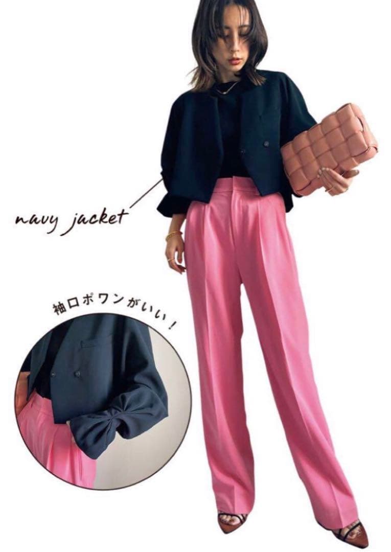 美品　Ameri OTONA SHORT JACKET SET UP DRESS