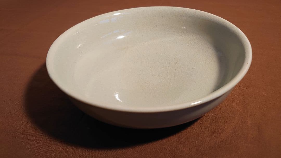 李朝　青磁　大鉢　李朝青磁　朝鮮陶器　古玩　蔵出し　１客