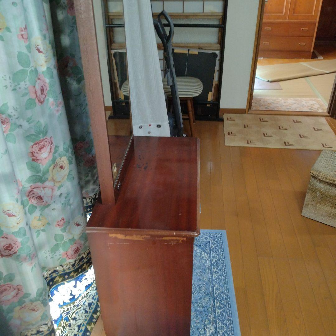 ドレッサー　 化粧台　一面鏡