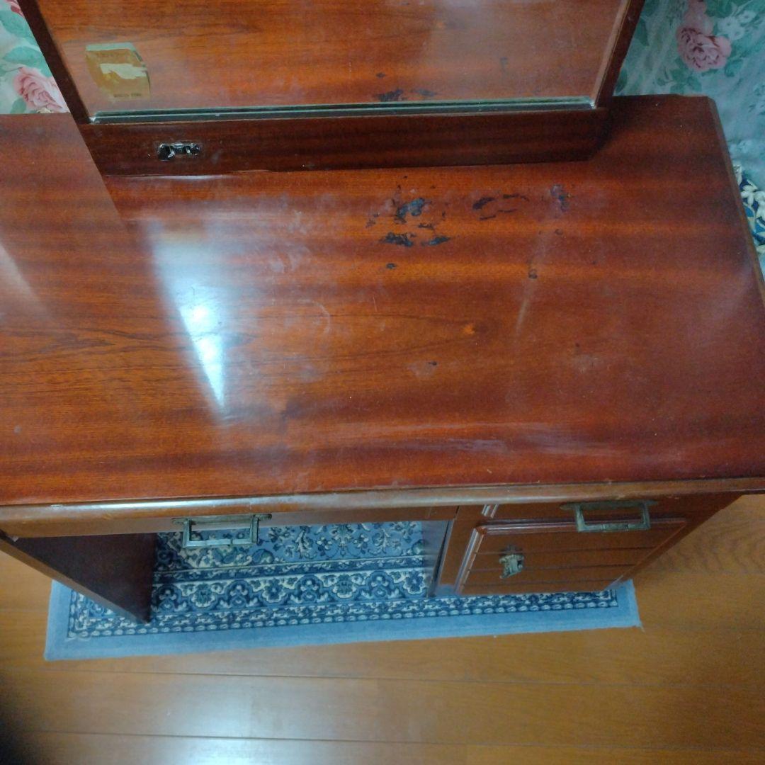 ドレッサー　 化粧台　一面鏡