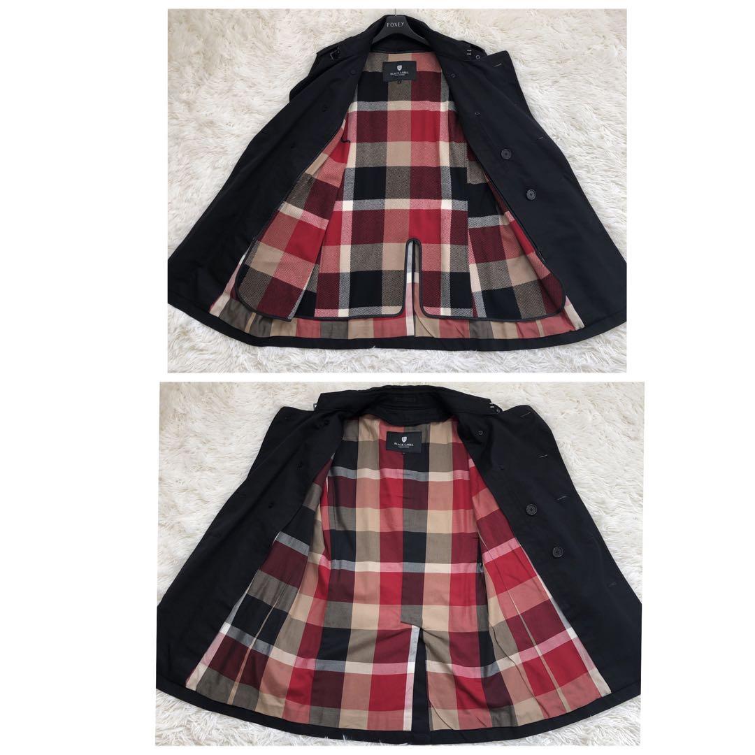 ライナー付　2way ブラックレーベルクレストブリッジ トレンチコート　ベルト