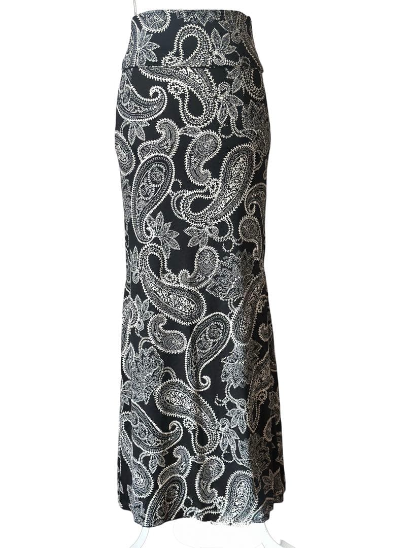 フラメンコのレッスンファルダ　ストレッチスカートMーLサイズ