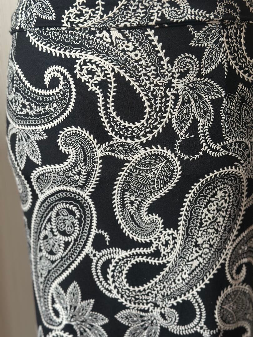 フラメンコのレッスンファルダ　ストレッチスカートMーLサイズ