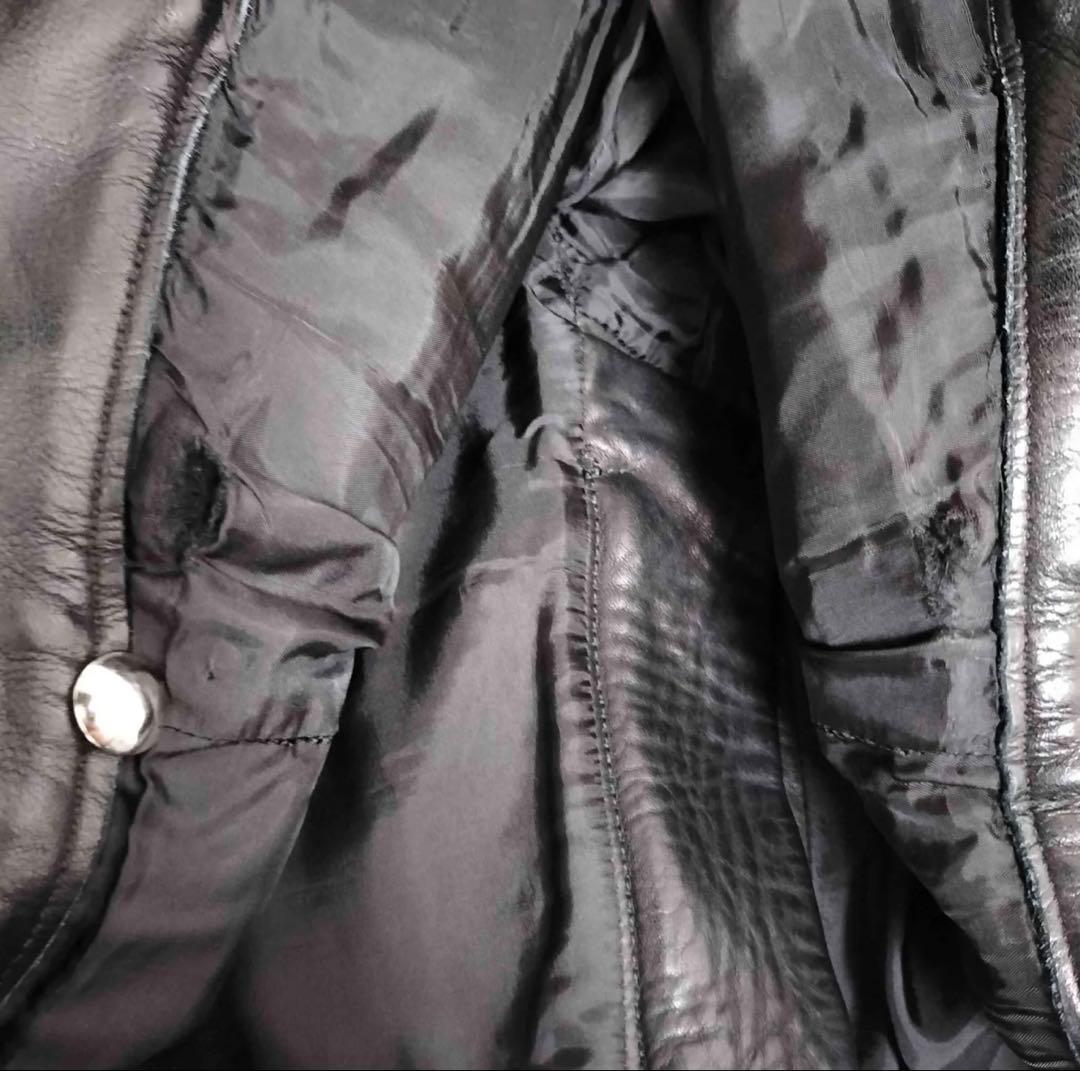 BLACKMEANS LEATHER ZIP PANTSレザーパンツJPN：3