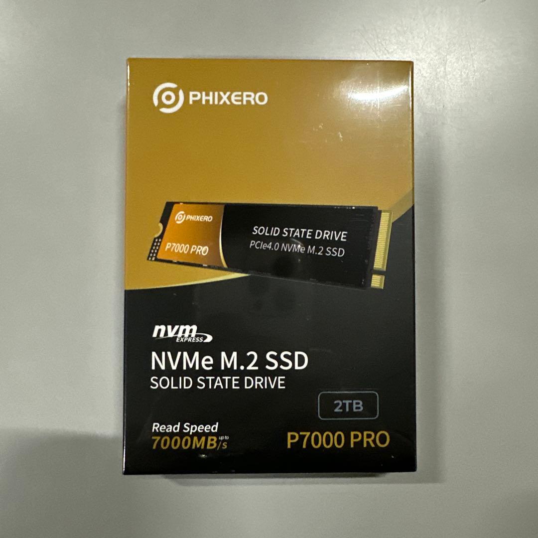 内蔵型SSD PHIXERO P7000PRO SSD 2TB NVMe