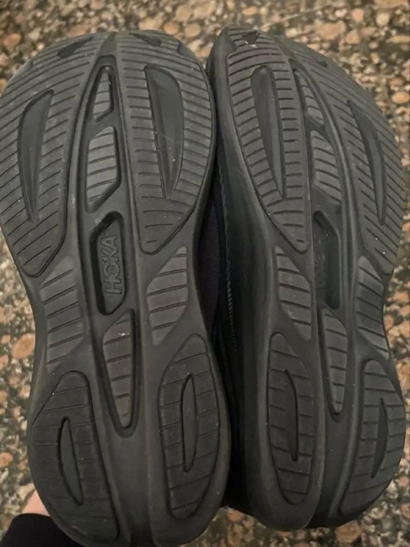 HOKA SKYWARD LACELESS 28cm ブラック