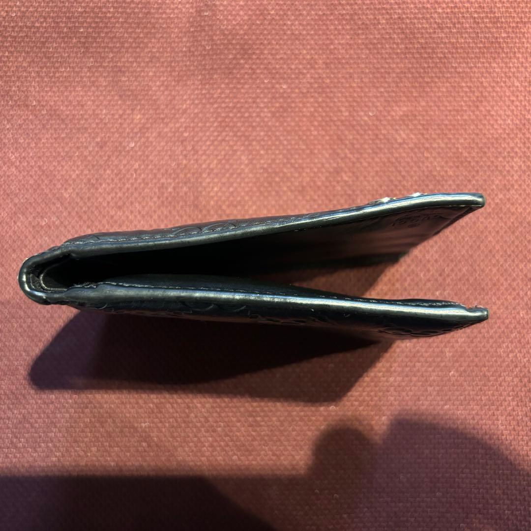 マルカワ☆グッチ GUCCI 二つ折り財布 メンズ シマ DORIAN