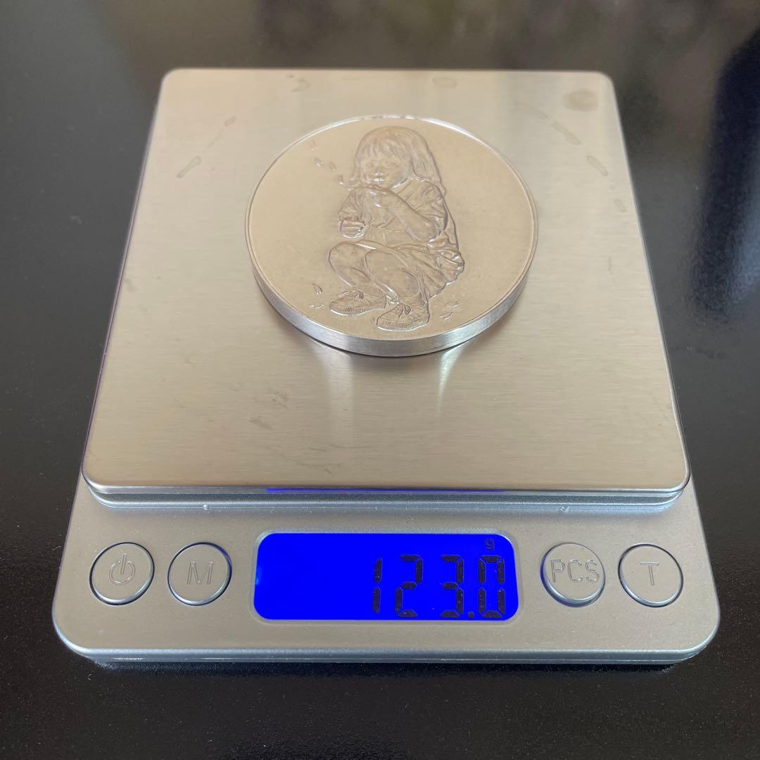純銀　造幣局　桜の通り抜け記念メダル　シルバー　silver