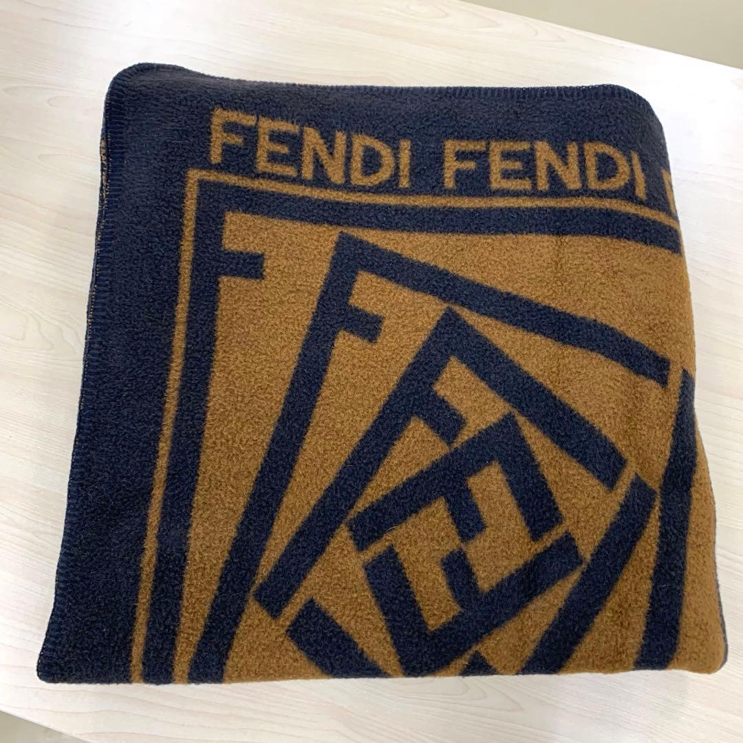 激レア　FENDI フェンディ　カシミアブランケット