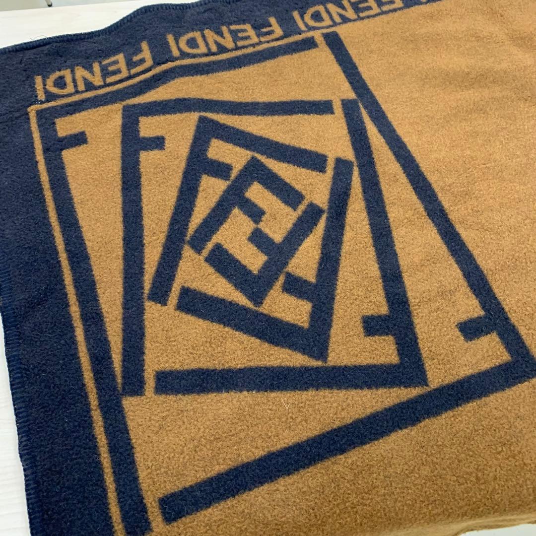 激レア　FENDI フェンディ　カシミアブランケット