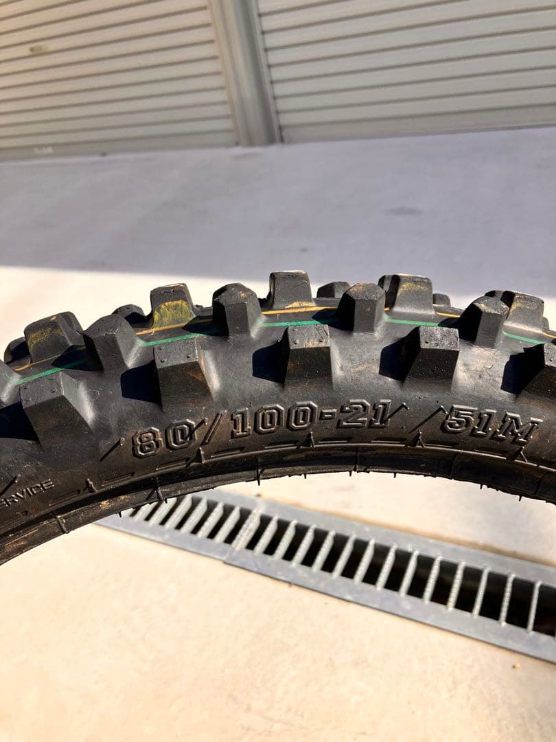 IRC M5B EVO 80/100-21 フロントタイヤ2本セット