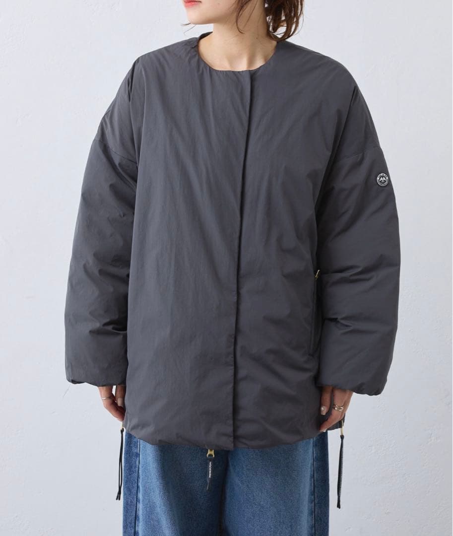 【PUAL CE CIN】フレンチダックダウンサイドジップジャケット