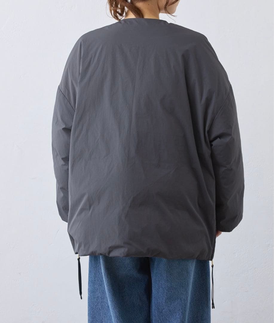 【PUAL CE CIN】フレンチダックダウンサイドジップジャケット