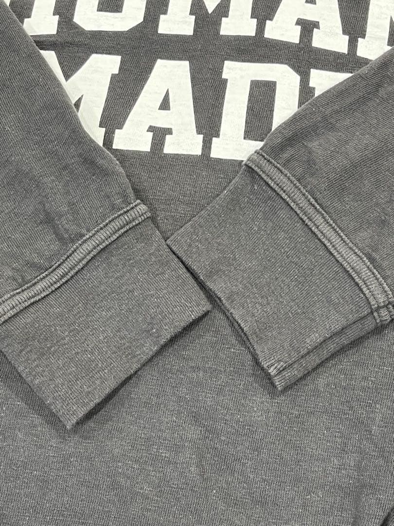 HUMAN MEDE T-SHIRT BLACK 長袖カットソー黒