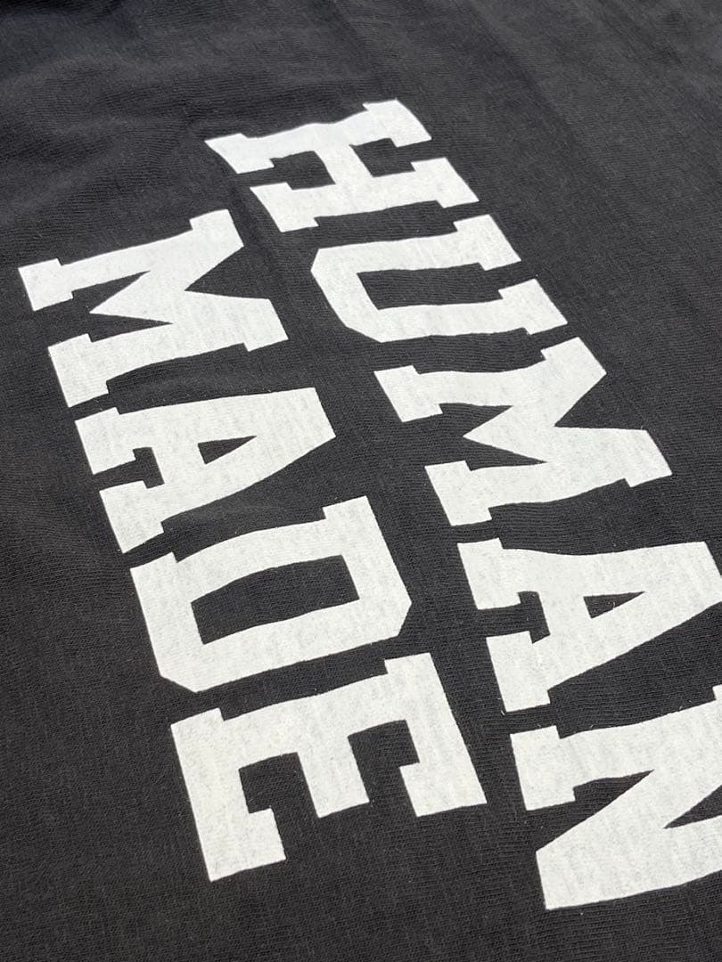 HUMAN MEDE T-SHIRT BLACK 長袖カットソー黒