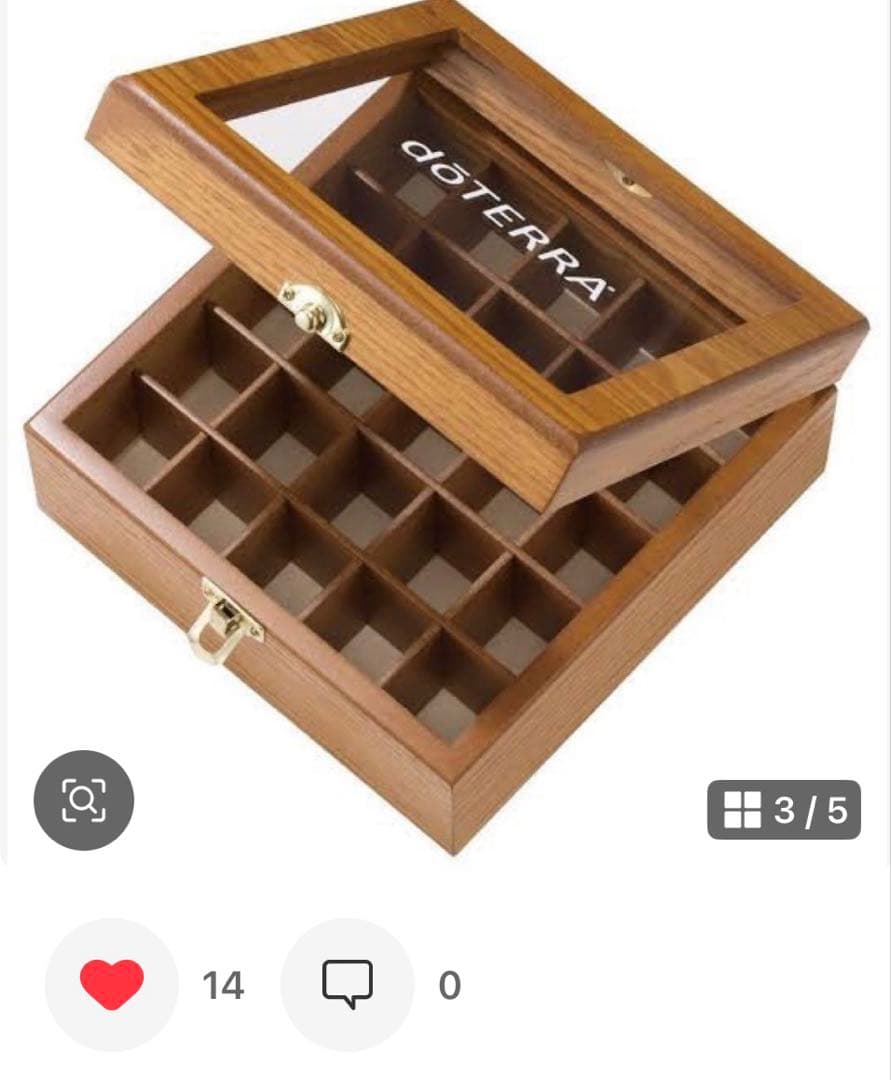 最終価格doTERRA 木製ボトルケース25本❌3個12本❌1個箱の2個新品