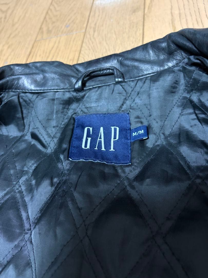 90s OLD Gapオールド ギャップ レザー カーコート 野村訓市 着用