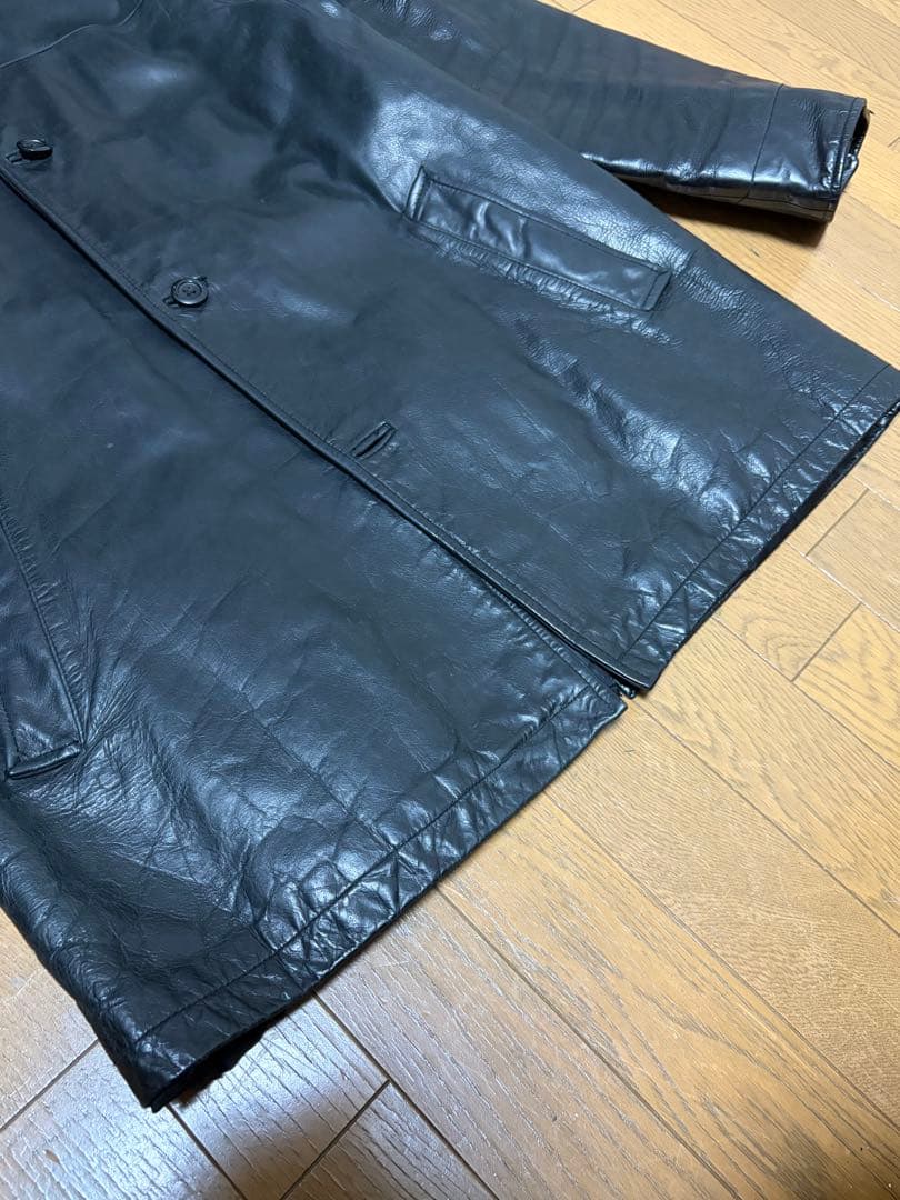90s OLD Gapオールド ギャップ レザー カーコート 野村訓市 着用