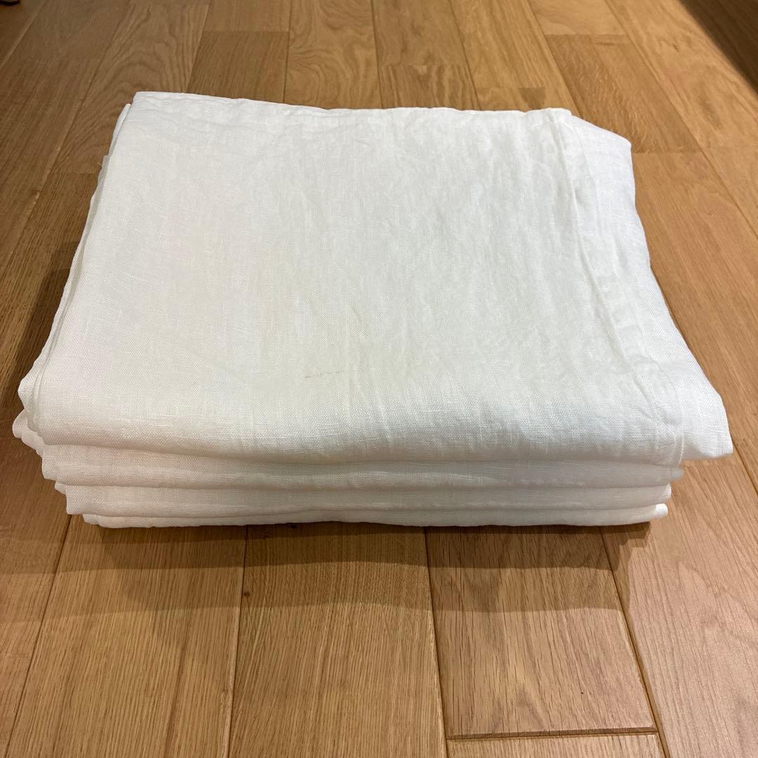 IKEA イケア　DYTÅG ディトーグ カーテン2組(4枚), ホワイト