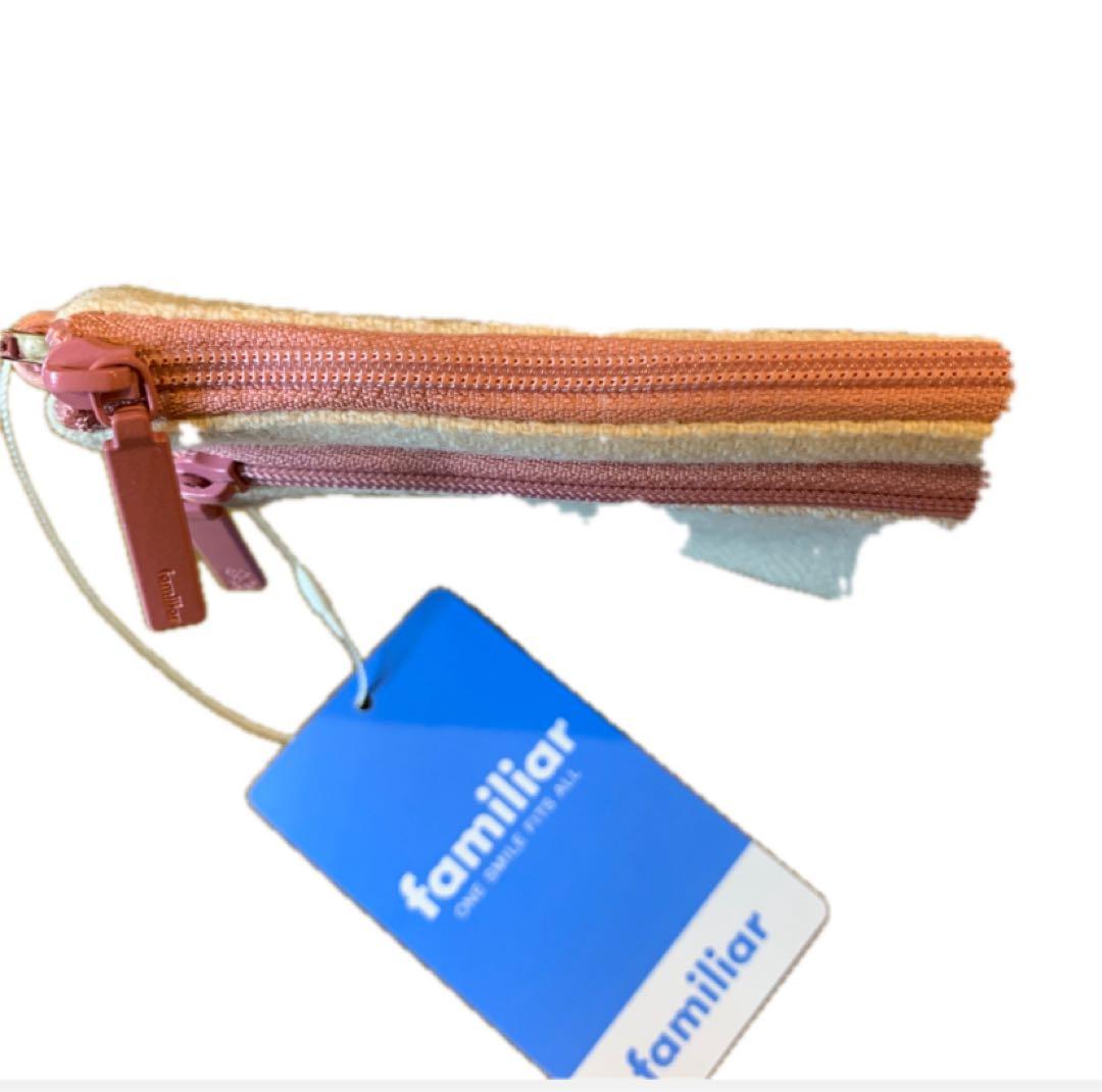 ファミリア　宝塚　ポーチ キャトルレーヴ ミニウォレット familiar クマ