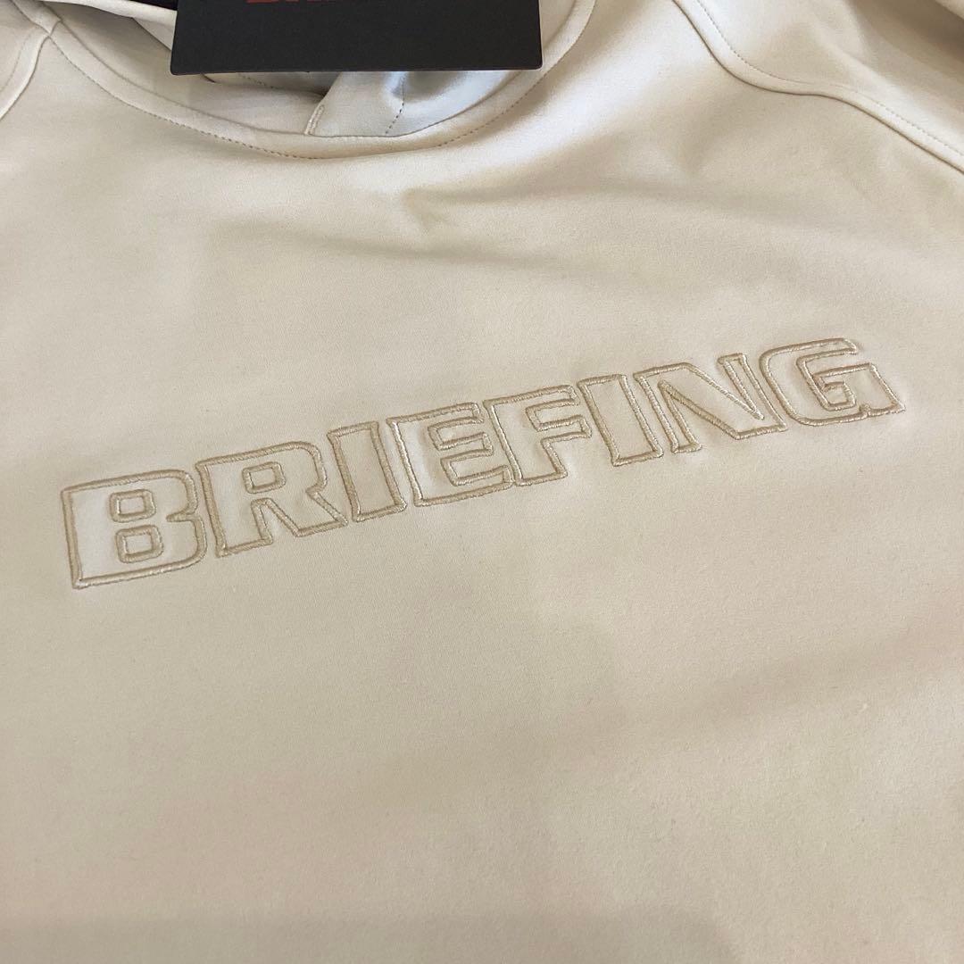 新品　BRIEFING MS BIG BEAT HOODIE ベージュ
