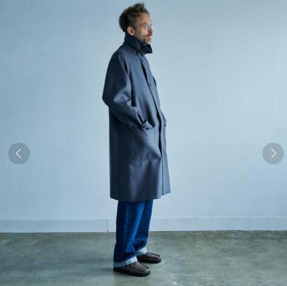 20aw Steven Alan メルトン バルマカーンコート M