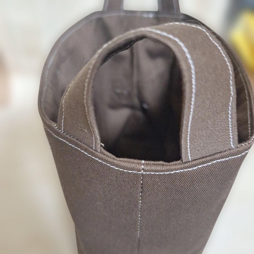 うさぎパネル生地　ハンドメイド　布バスケット　フラットポーチ