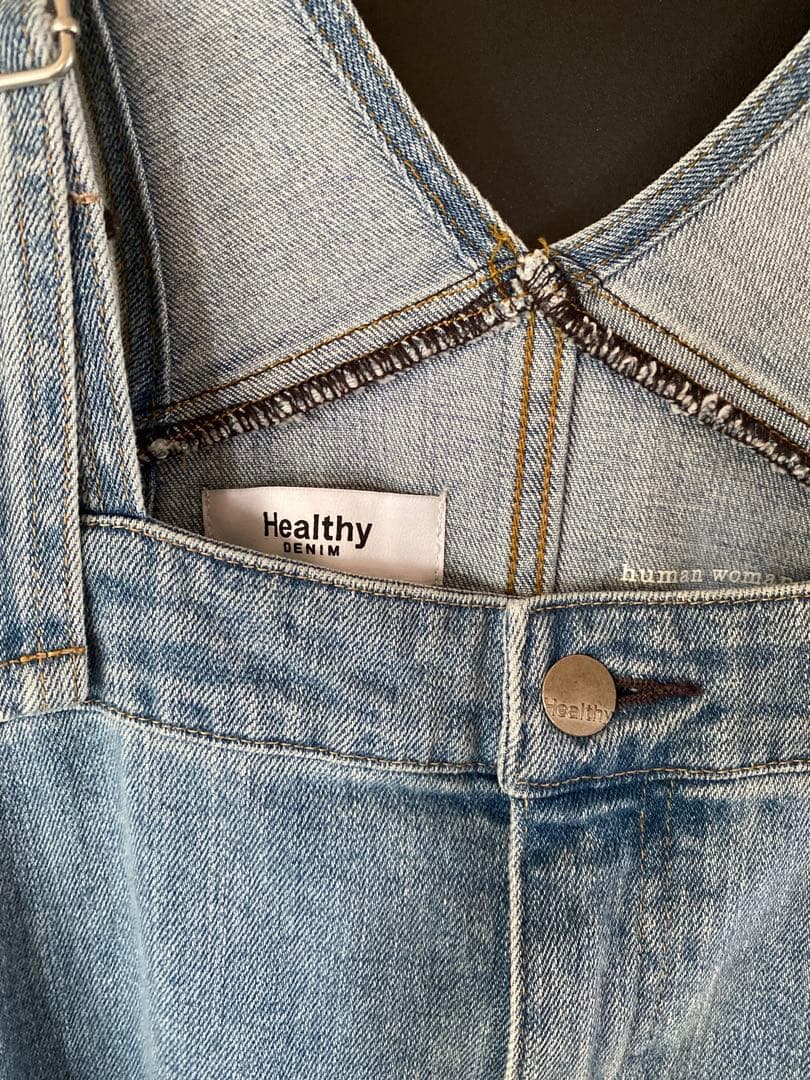 Healthy Denim × human woman別注アイラインサロペット