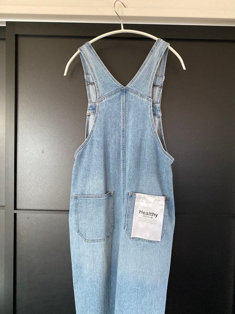 Healthy Denim × human woman別注アイラインサロペット