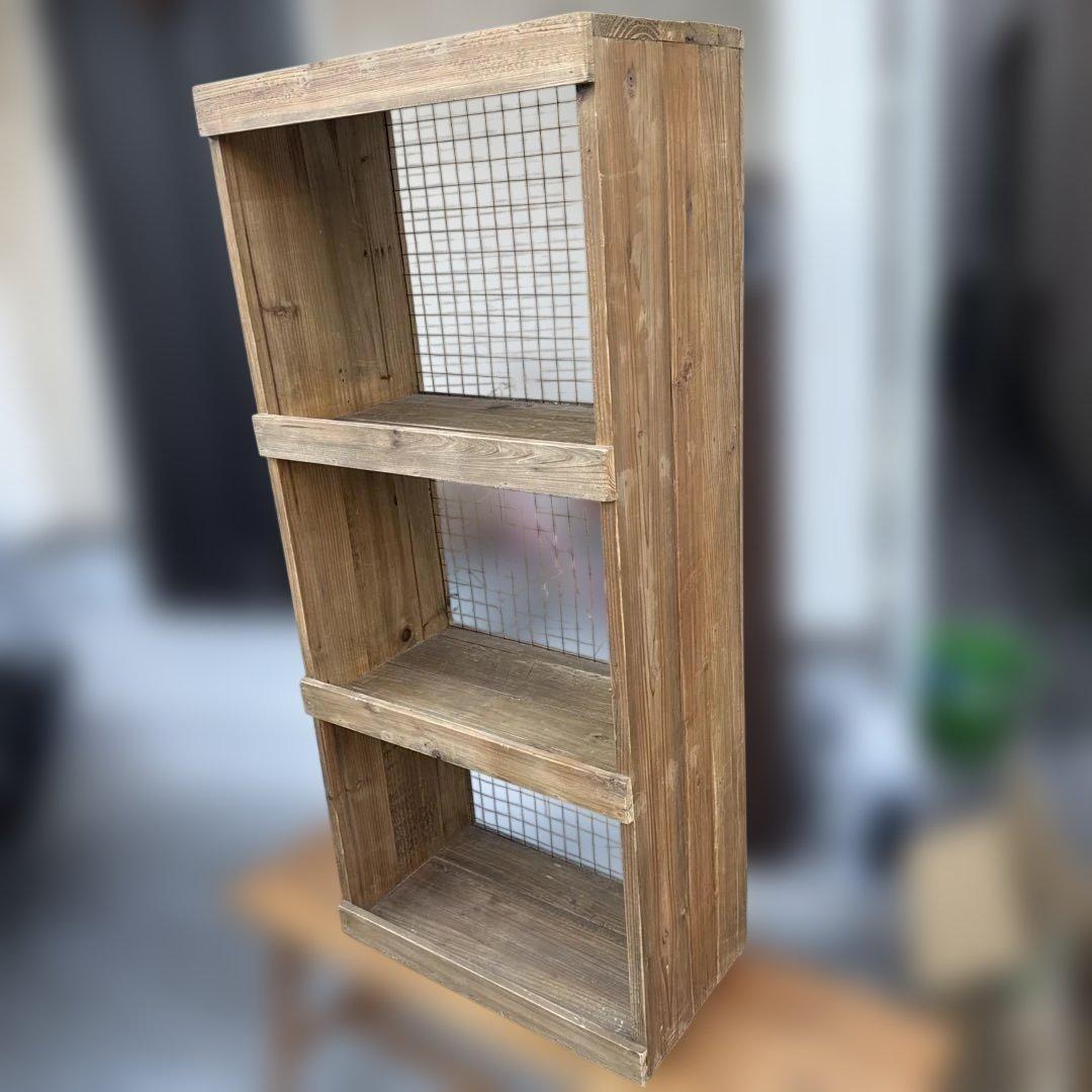 クラッシュゲート ノットアンティークス ラック シェルフ3段