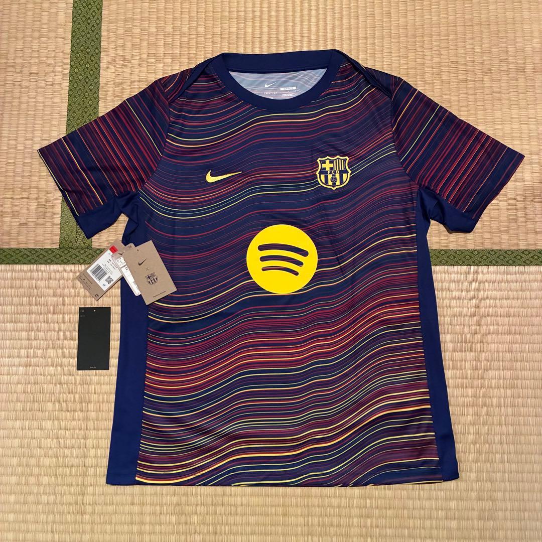 試着のみ 美品 fc barcerona 25 26 バルセロナ シャツ L