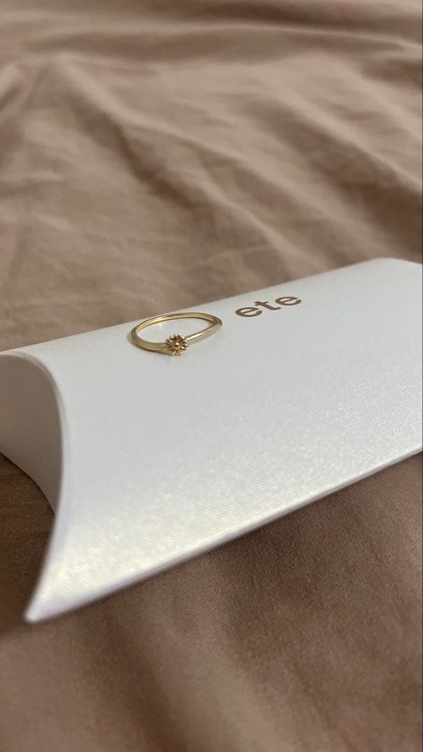 eteディジーリングK10YG 9号 即日発送