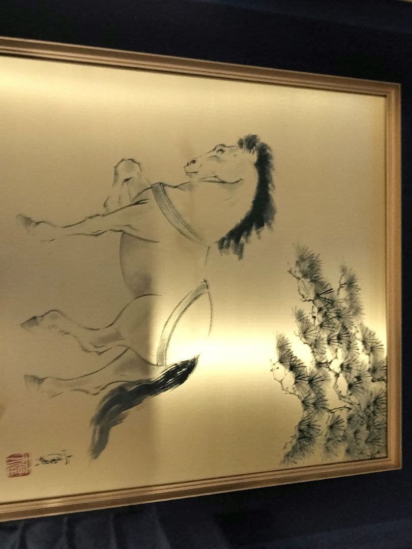 馬 干支 金属板 写真製版 2026 額