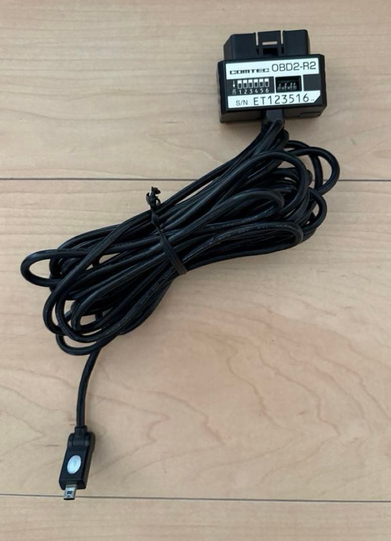 w*様 OBD2-R2付　コムテック ZERO708LV レーダー探知機　リコー