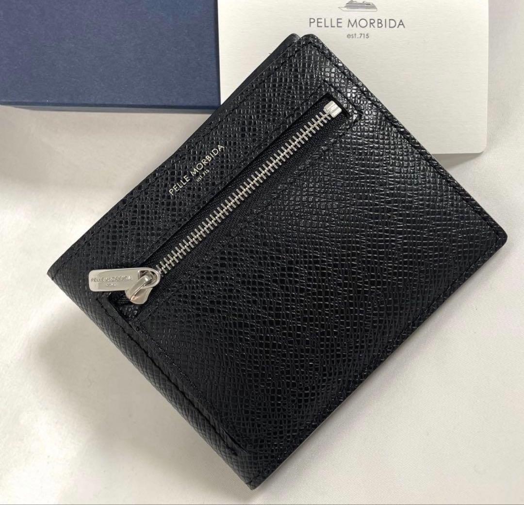 PELLE MORBIDA ペッレモルビダ　コンパクト二つ折り財布
