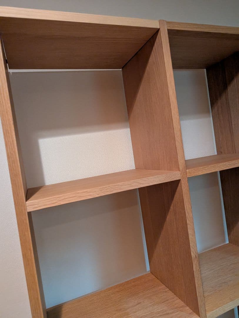 《専用》無印良品 スタッキングシェルフ 5段×2列 オーク 棚 木製家具