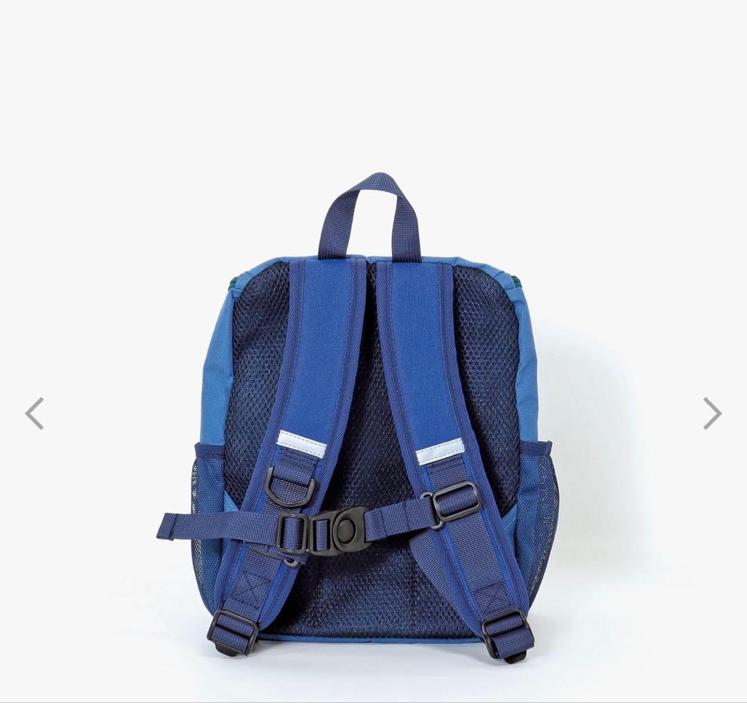 【新品】familiar リュックサック バッグ 車 完売商品 青 男の子