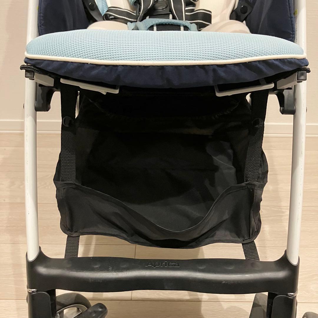ラクーナビッテ　アップリカ　ベビーカー　アカチャンホンポ限定モデル　ブルー