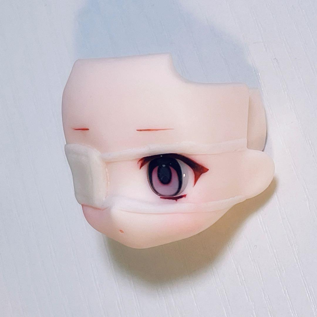 【ねんどろいどどーる】かすたむフェイス&レジンアイ　(眼帯)