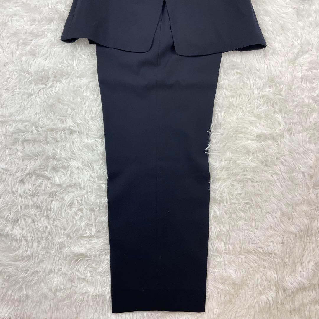 美品✨バーバリーロンドン✨XL✨パンツセットアップスーツ✨大きいサイズ✨ネイビー